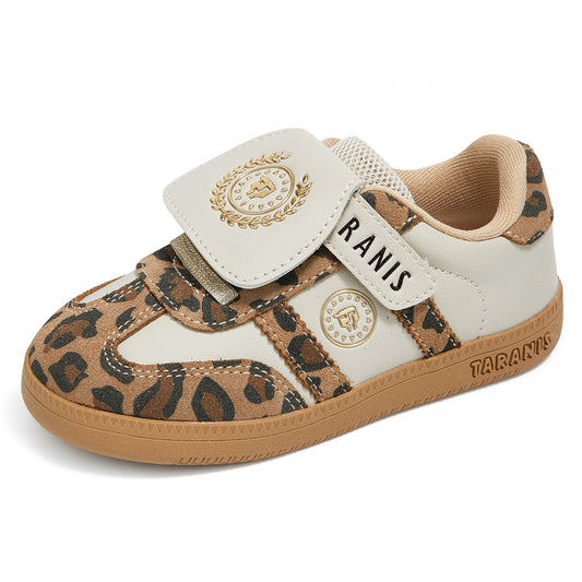 TARANIS Urban Tread Long Tongue Trainers Leopard