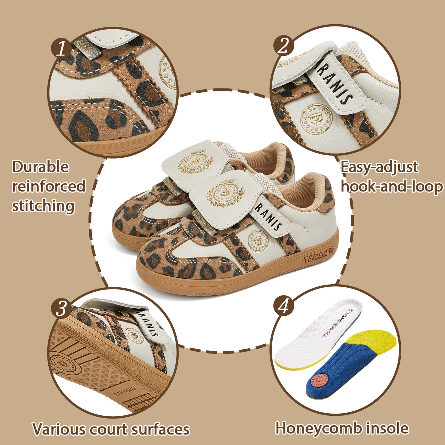 TARANIS Urban Tread Kid Sneakers