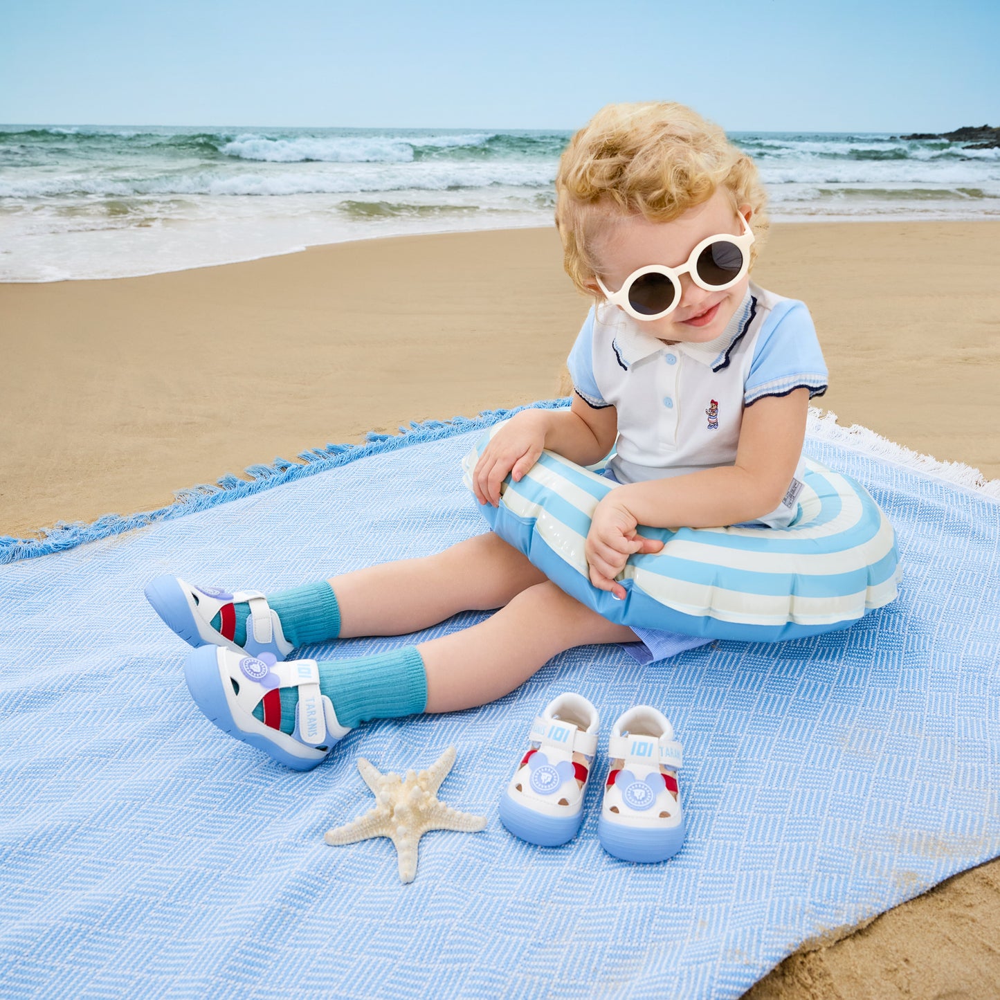 TARANIS Stage 2 Toddler Walking Shoes - Flexible Sole & Advanced Traction for First Steps