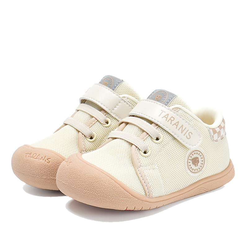 TARANIS Stage 2 Toddler Shoes Boys Girls Infant Sneakers Non-Slip Rubber Sole Baby Crib First Walker Shoes