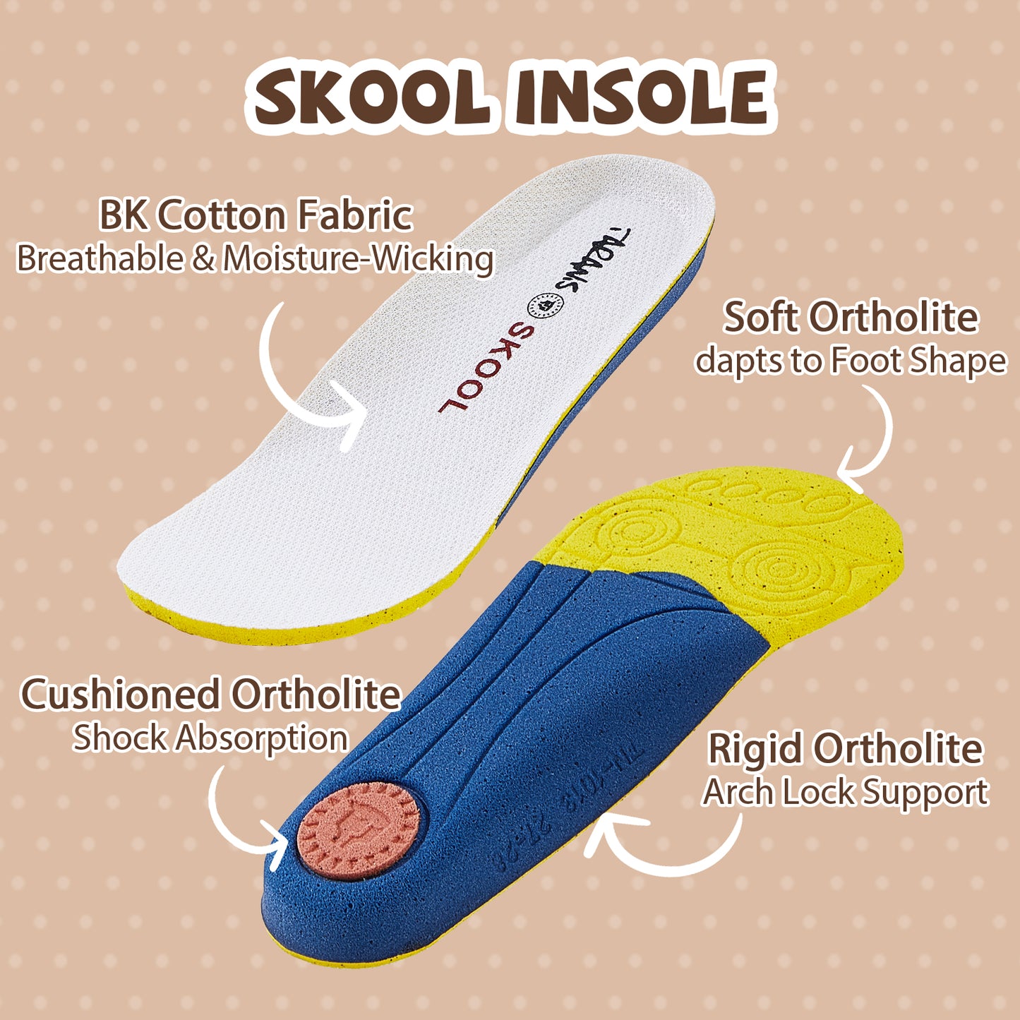 TARANIS Campus Walk Kid Skate Shoes