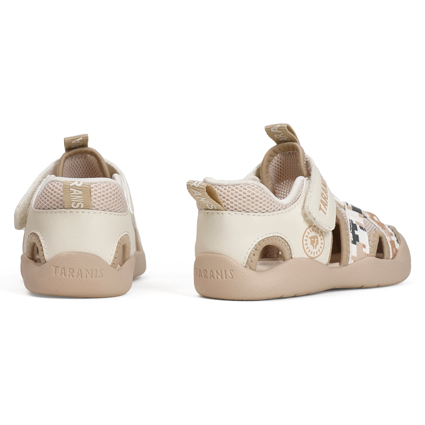 TARANIS Explorer Camo Closed-Toe Sandals for Toddlers