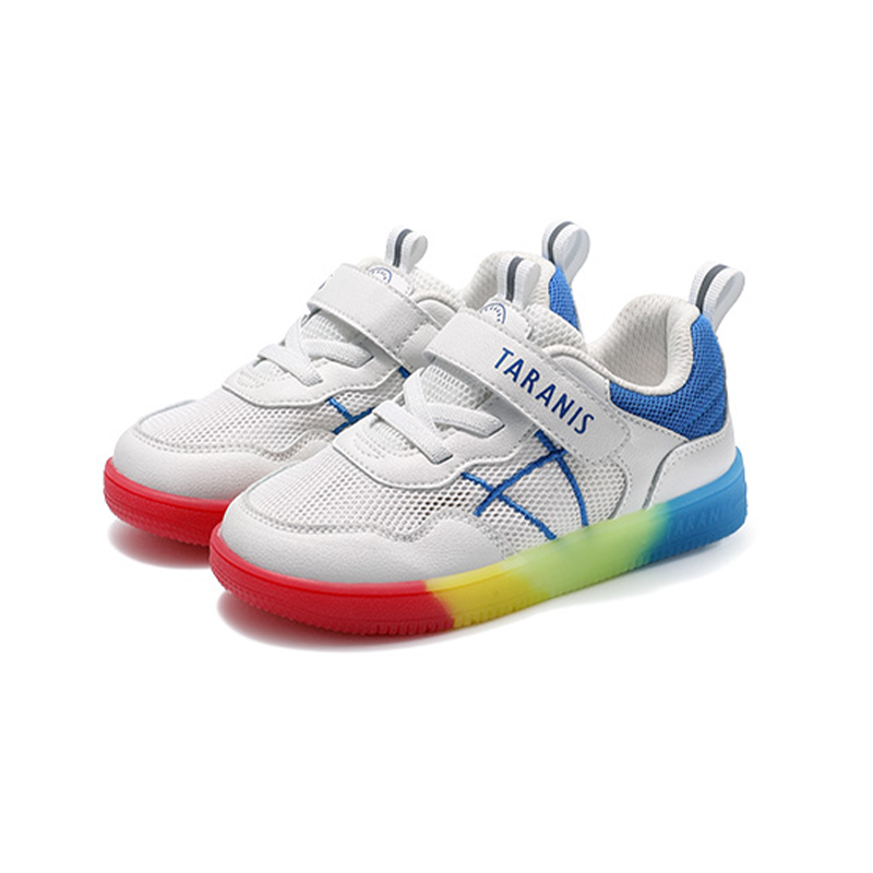 TARANIS Stage 3 Rainbow sole light up sneakers TARANIS TRADING INC