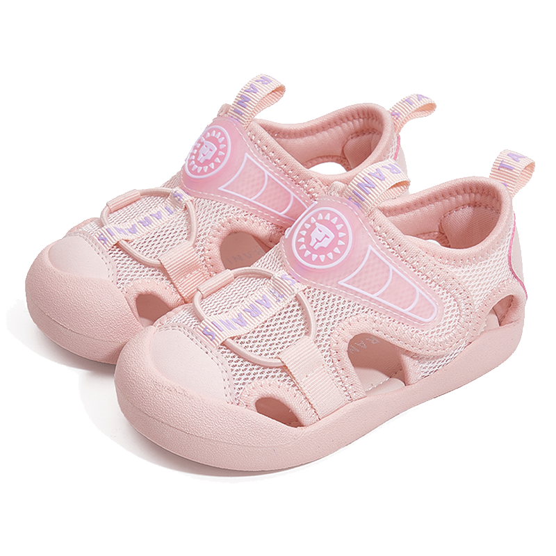 TARANIS Stage 2 Summer Infant Sandals with Protective Toe Cap - Non-Slip Flexible Sole Toddler Shoes
