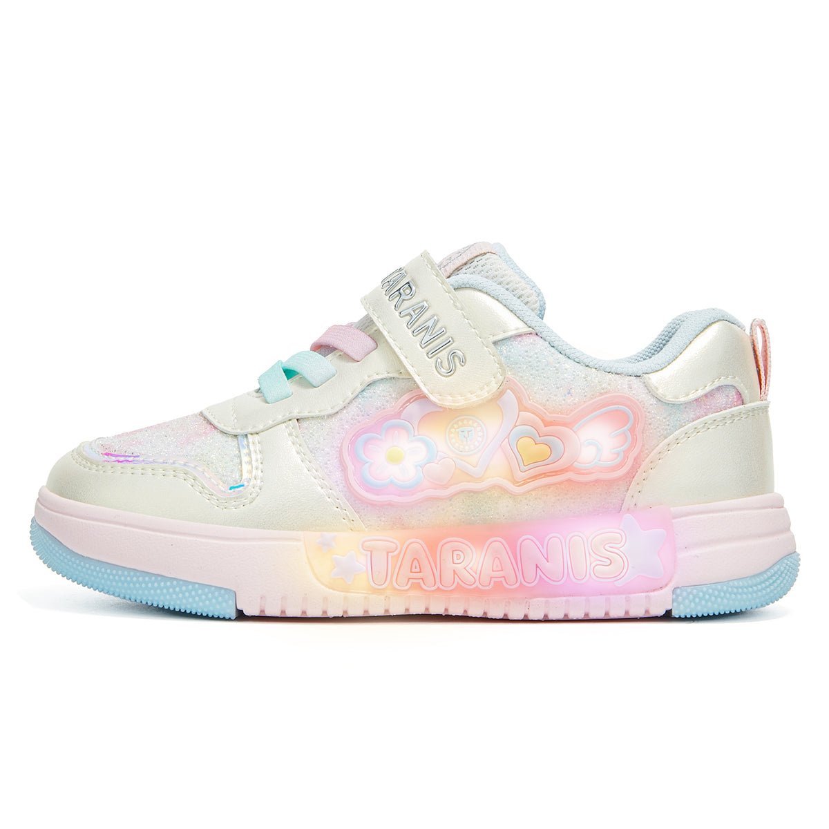 TARANIS Skater Low-Top Light-Up Sneakers for Kids