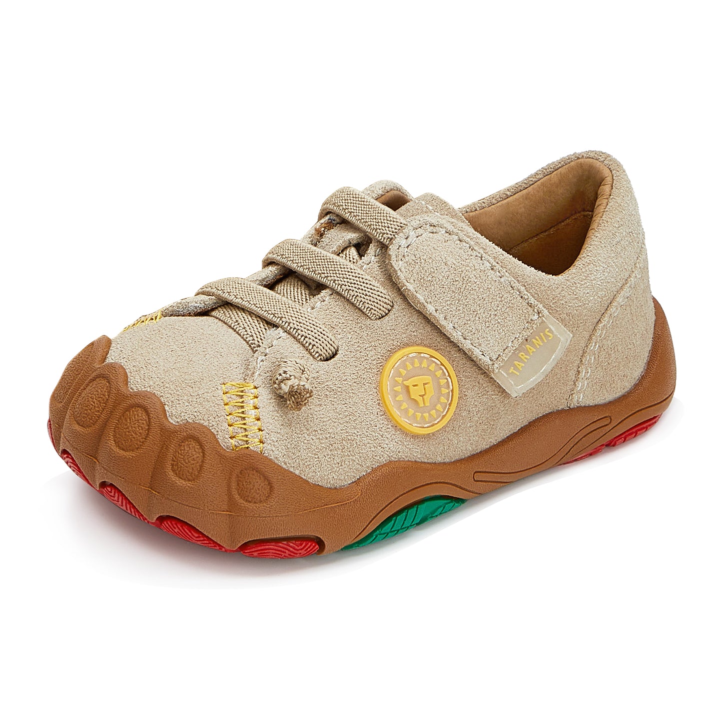 breathable CoolMax lining keeps toddler feet dry