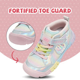 TARANIS Stage 3 318  Girls' Lightweight Sneakers - Soft Sole, No-Slip & Breathable for Riding & Play