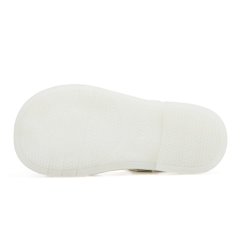 TARANIS Grace Bloom Flat Sandals For Toddlers Girls