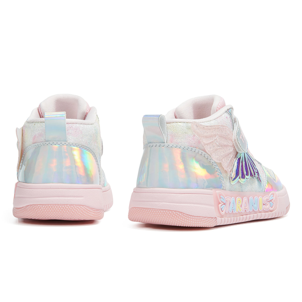 TARANIS Skater Mid-Top Light-Up Sneakers for Girls