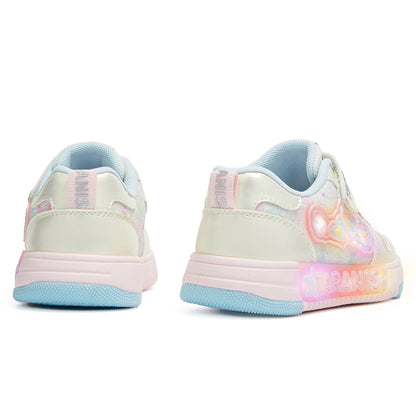TARANIS Skater Low-Top Light-Up Sneakers for Kids