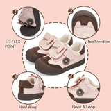 TARANIS Stage 3 311 Kids School Indoor Shoes - Grip-Focused Soles & Flexible Comfort