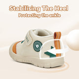 TARANIS Stage 2 218 Winter Toddler Shoes Fleece-Lined | Unisex Bump Guard Sneakers for Baby Boys & Girls