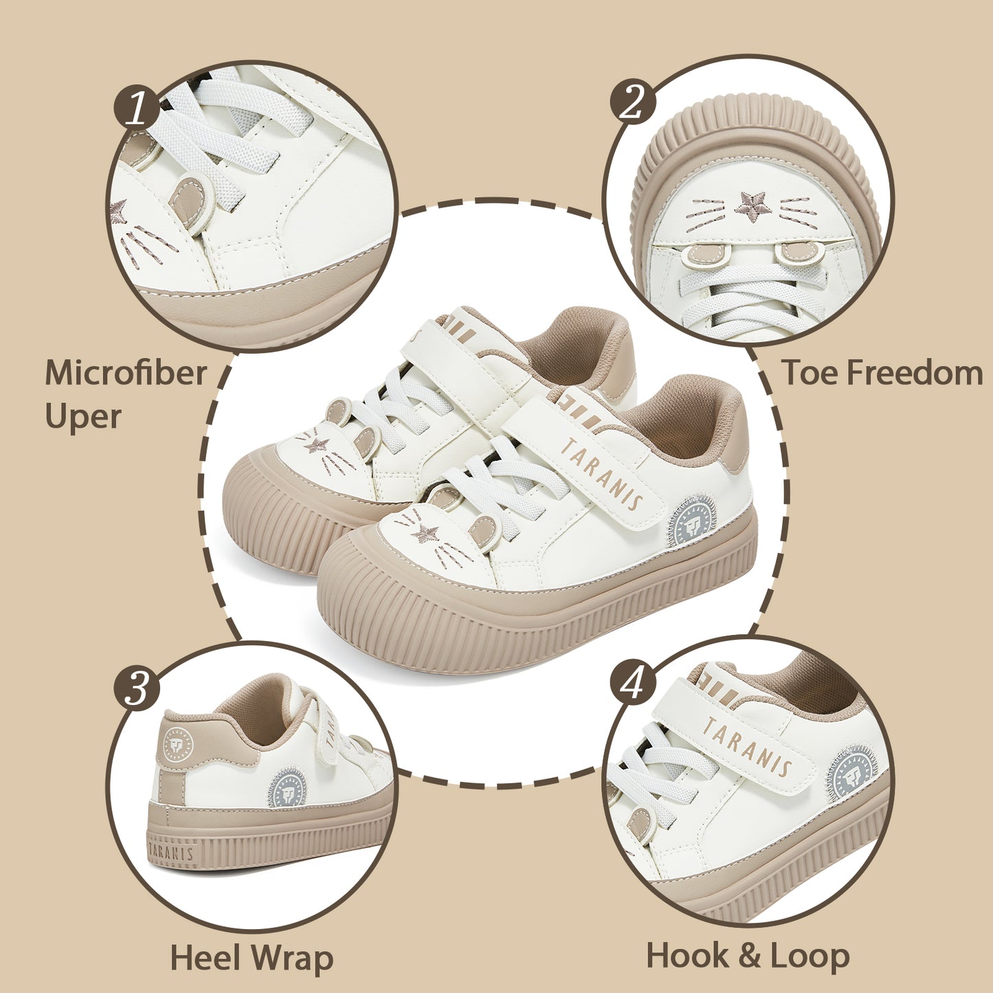 TARANIS Campus Walk Kid Skate Shoes