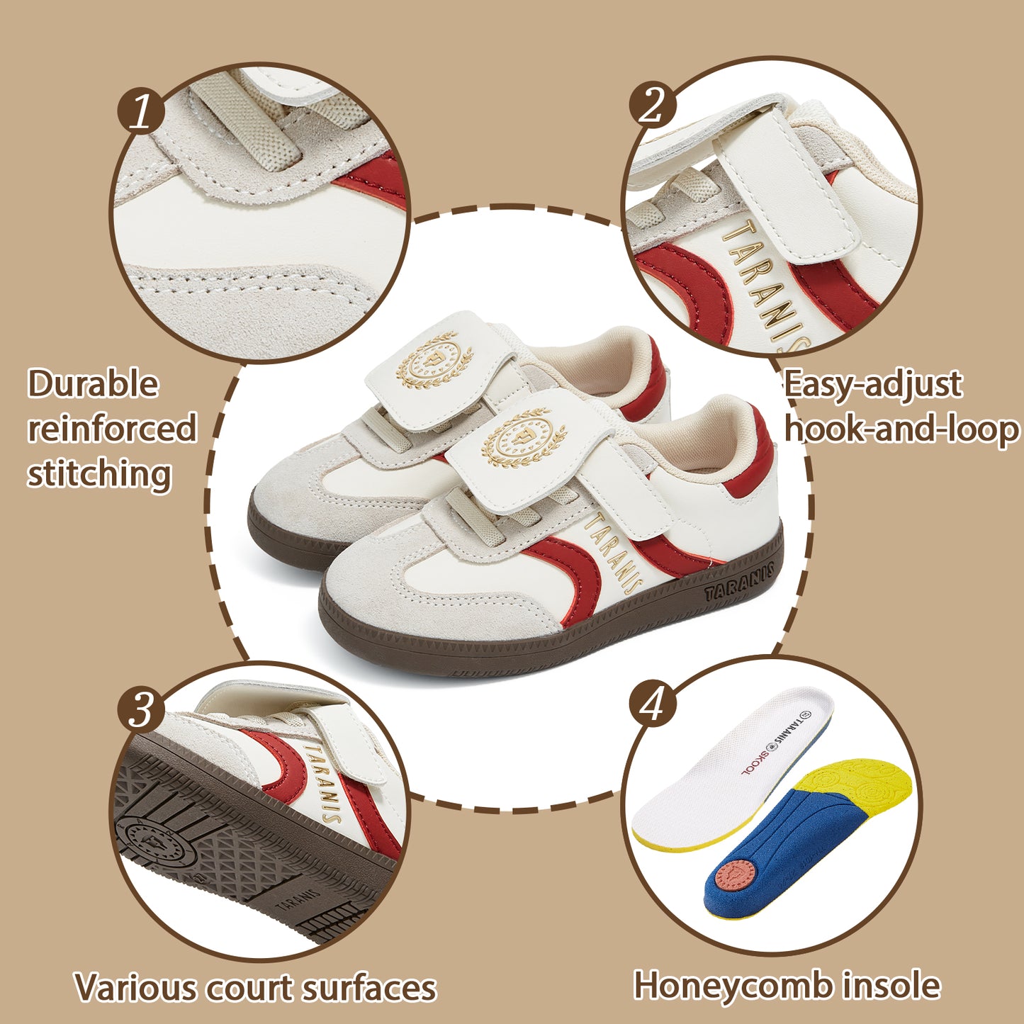 TARANIS Urban Tread Kid Sneakers