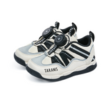 TARANIS Stage 2  Black and white color scheme with rotating buttons children's sports shoes