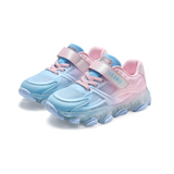 TARANIS 3 Stage Spring/Autumn Mesh Breathable Blue-Pink Gradient Cool Light-Up Shoes