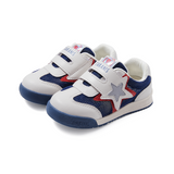 TARANIS Stage 2  Double-layered star pattern Velcro breathable white shoes