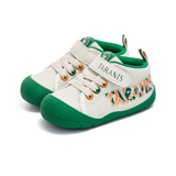 TARANIS Stage 1 Colorful mosaic logo, round-toe kick-proof baby pre-walking shoes