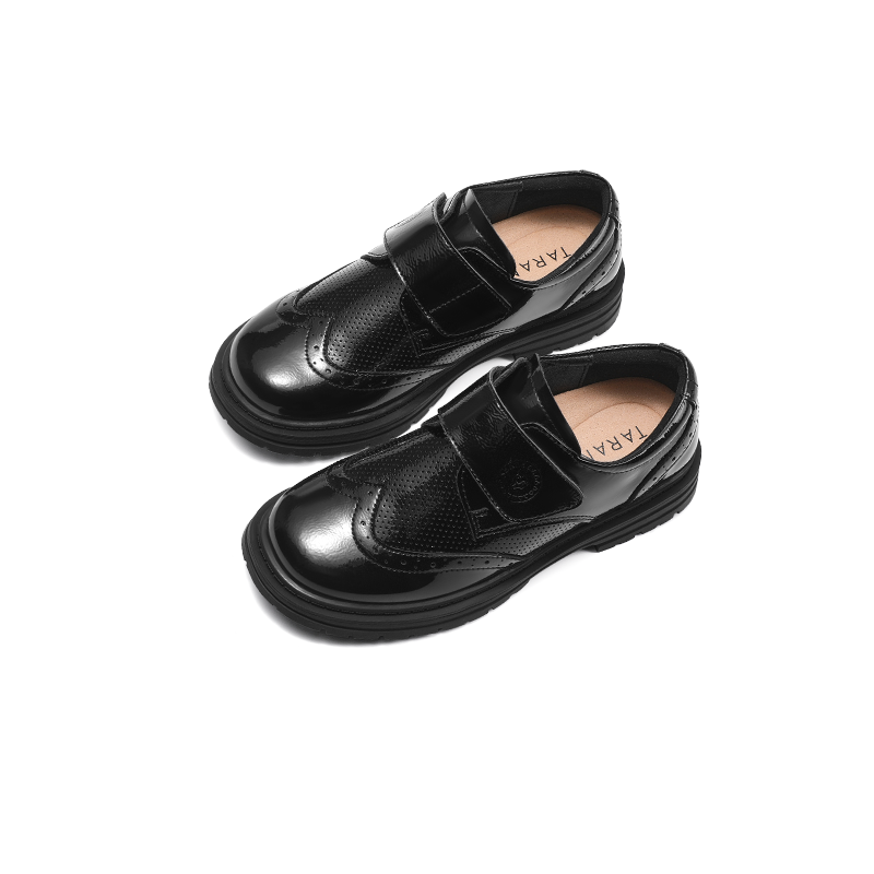 TARANIS Stage 4 Casual black leather shoes