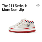 TARANIS 2 Stage 211 Series Red, White, and Black Checkerboard Mesh Breathable Walking Shoes