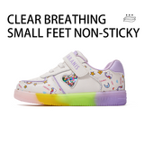 TARANIS 3 Stage Heart-Shaped Rainbow Light-Up Shoes (both the upper and sole light up)