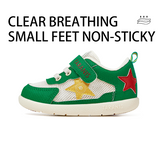 TARANIS Stage 2  Red, yellow, and green star-patterned breathable walking shoes