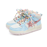 TARANIS Stage 4 Lightning diamond star high-top sneakers