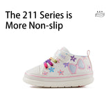 TARANIS 2 Stage 211 Series Girls' Colorful Flower Anti-Slip Walking and Sports Shoes