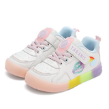 TARANIS 3 Stage Girls Light Up Skate Shoes Rainbow Soft Sole Comfortable