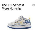 TARANIS 2 Stage 211 Series Blue and Yellow Logo Smiley Face Walking Shoes