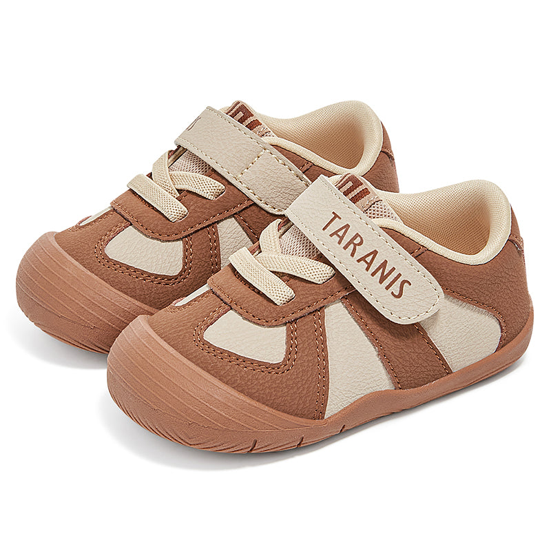 infant crib shoes with flexible sole for early steps
