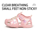 TARANIS Stage 2 Pink and white tie-dye girl's round-toe beach sandals