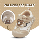 TARANIS Stage 2 Barefoot-Style First Walkers | Unisex Flexible Sole Infant Shoes for Boys & Girls (All-Season)