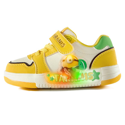 TARANIS Skater Minions Lifestyle Light-Up Sneakers for Kids