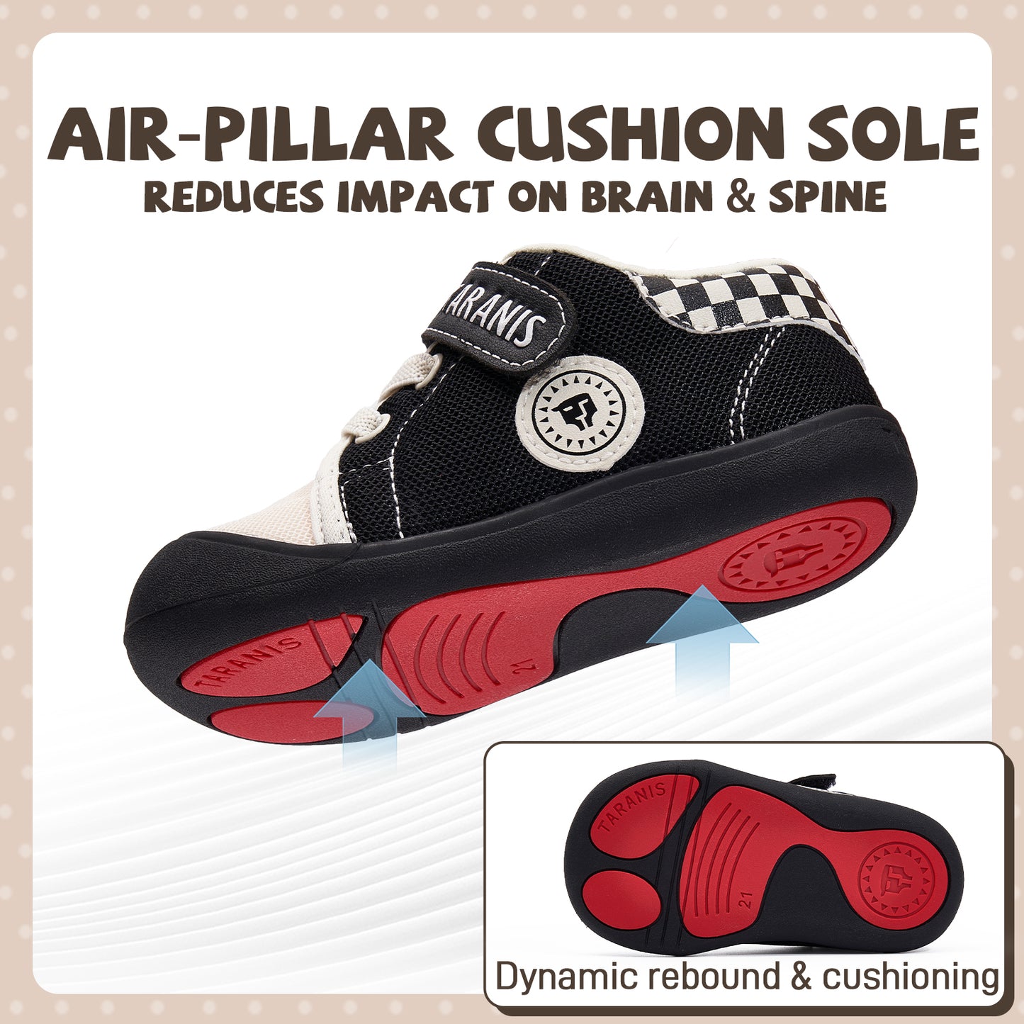 TARANIS The Classic Toddler Sneakers