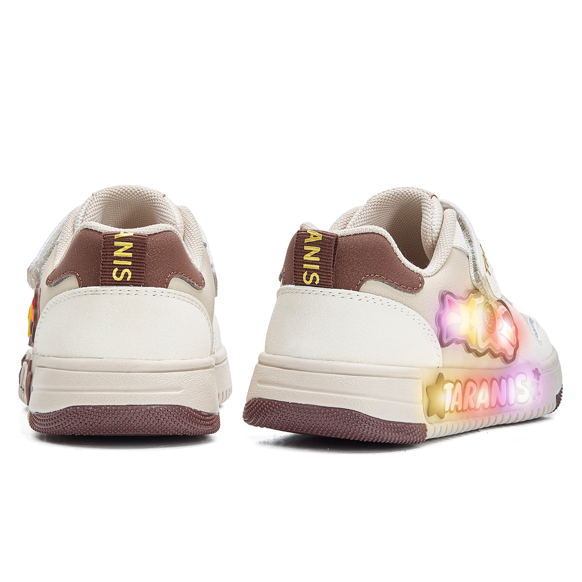 TARANIS Skater Low-Top Light-Up Sneakers for Kids