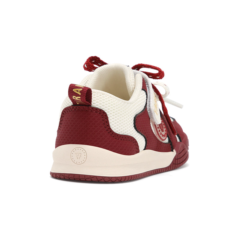 TARANIS Marshmallow Breathable First Walkers Dual lace detail