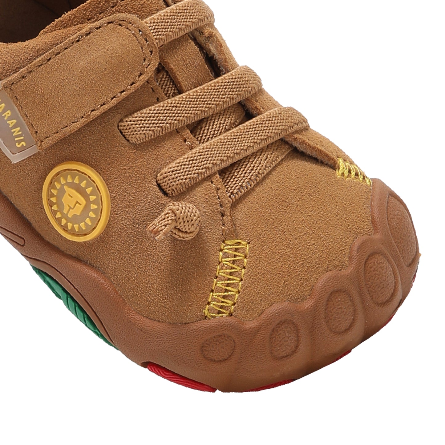 wide toe kids shoe for healthy foot development