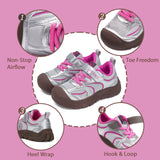 TARANIS Stage 4 KidsComfort Lightweight Mesh Sneakers - Breathable & Comfy