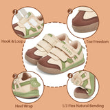 TARANIS Stage 2 Toddler Walking Shoes - Flexible Sole & Advanced Traction for First Steps
