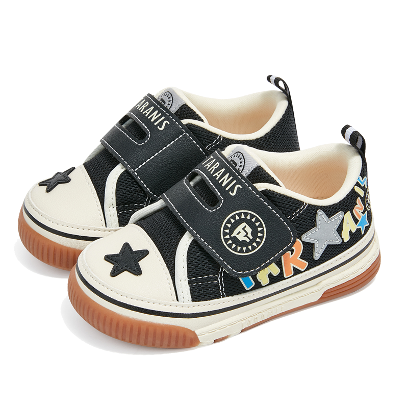 TARANIS Stage 2 Squeaky First Walkers - Soft Sole Baby Shoes for Boys & Girls