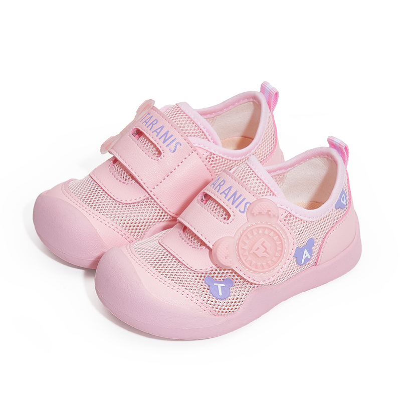TARANIS Stage 2 Spring/Summer Toddler Outdoor Walking Shoes - Breathable Mesh with Reinforced Toe Cap