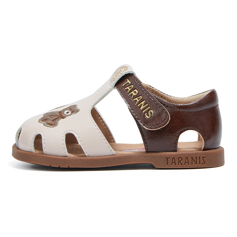 TARANIS Grace Buddy Flat Sandals For Toddlers Girls
