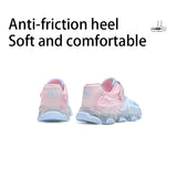 TARANIS 3 Stage Spring/Autumn Mesh Breathable Blue-Pink Gradient Cool Light-Up Shoes