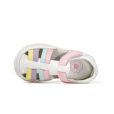 TARANIS Stage 2  Colorful striped round-toe baby walking sandals