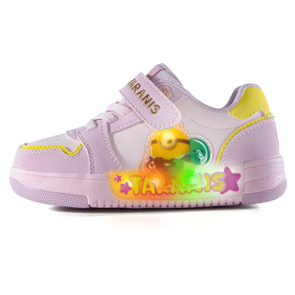 TARANIS Skater Minions Lifestyle Light-Up Sneakers for Kids