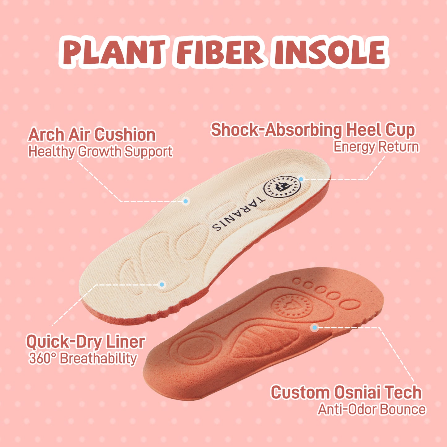 TARANIS Toddler Sneakers Marshmallow Feet