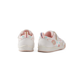 TARANIS Stage 2 Colorful polka dot baby white walking shoes