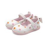 TARANIS 3 Stage Colorful Polka Dot Princess Leather Shoes with Bow