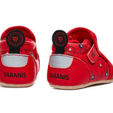 TARANIS Stage 0 Chinese lion dance themed leather with fleece-lined soft baby pre-walking shoes